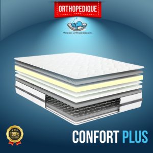 matelas orthopedique confort plus