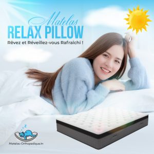 matelas pillow relax plus 2
